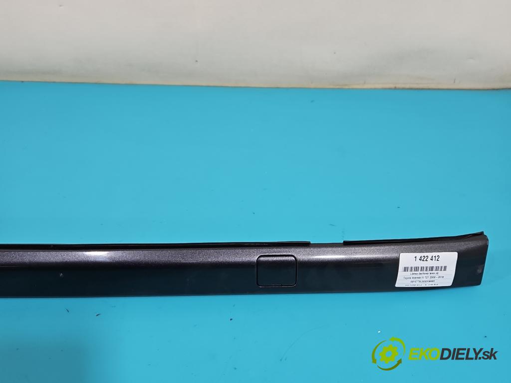 Toyota Avensis III T27 2009-2018 2.0 D4D 143 HP manual 105 kW 1995 cm3 5- lišta střecha: ľavé 75552-05030