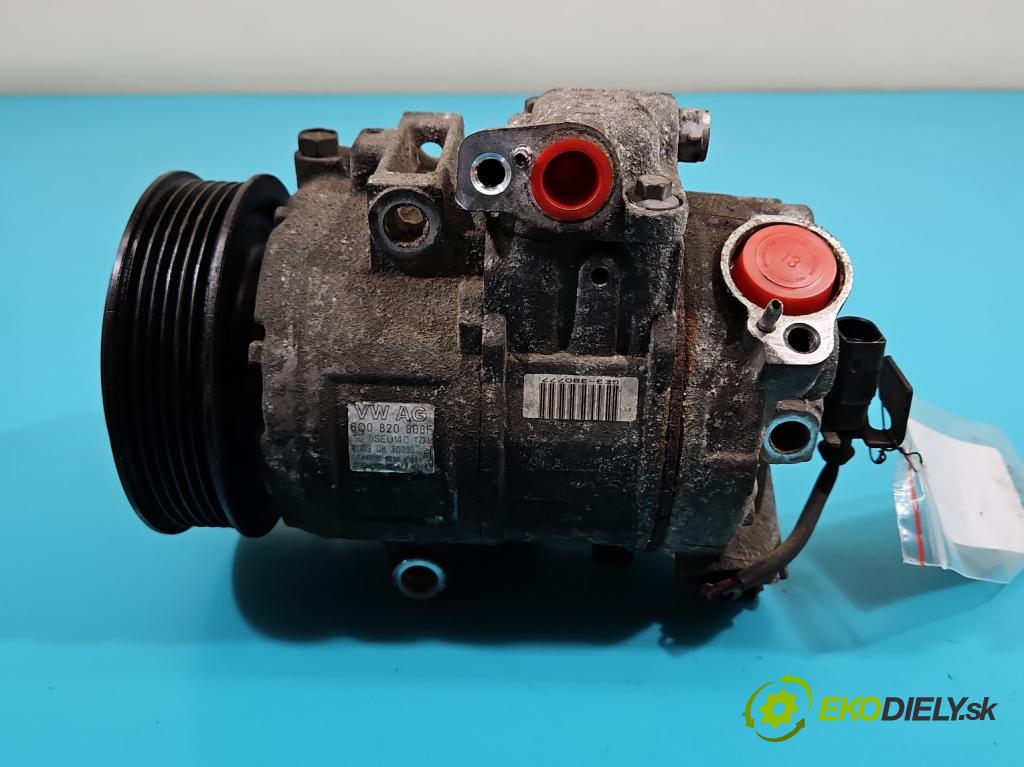Seat Ibiza IV 6J 2008-2017 1.4 16v 86 HP manual 63 kW 1390 cm3 3- Kompresor: klimatizácie 6Q0820808F (Kompresory klimatizácie)
