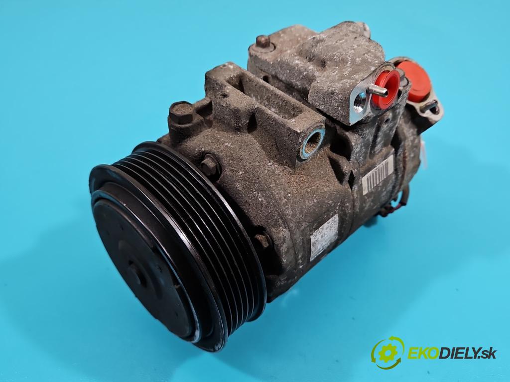 Seat Ibiza IV 6J 2008-2017 1.4 16v 86 HP manual 63 kW 1390 cm3 3- Kompresor: klimatizácie 6Q0820808F (Kompresory klimatizácie)