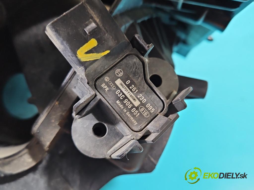 Seat Ibiza IV 6J 2008-2017 1.4 16v 86 HP manual 63 kW 1390 cm3 3- zvod nasávací 036129709 (Sacie potrubia)