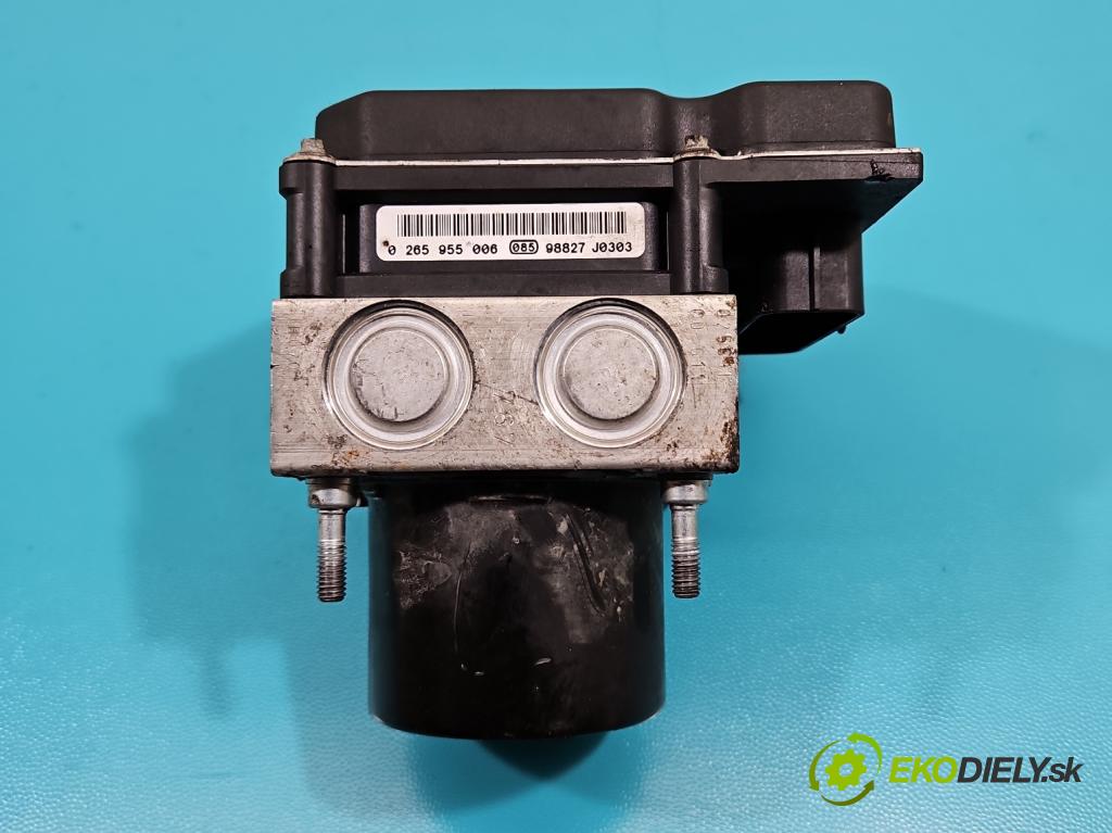 Seat Ibiza IV 6J 2008-2017 1.4 16v 86 HP manual 63 kW 1390 cm3 3- čerpadlo abs 0265955006 (Pumpy ABS)