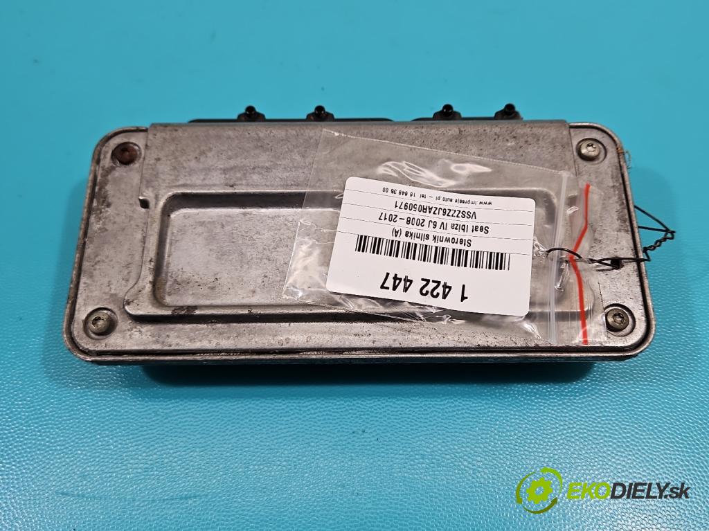 Seat Ibiza IV 6J 2008-2017 1.4 16v 86 HP manual 63 kW 1390 cm3 3- riadiaca jednotka motora 03C906024BK
