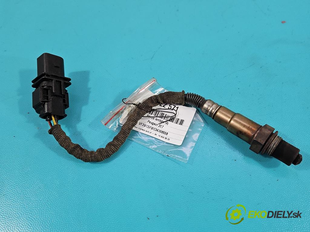 Peugeot 207 1.6 16v 120 HP manual 88 kW 1598 cm3 5- Sonda lambda 02580017113 (Lambda sondy)
