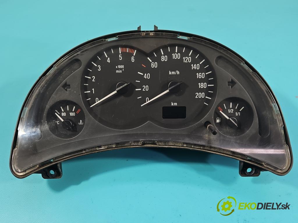 Opel Corsa C 2000-2006 1.7 dti 75 HP manual 55 kW 1686 cm3 5- riadiaca jednotka motora 09389429