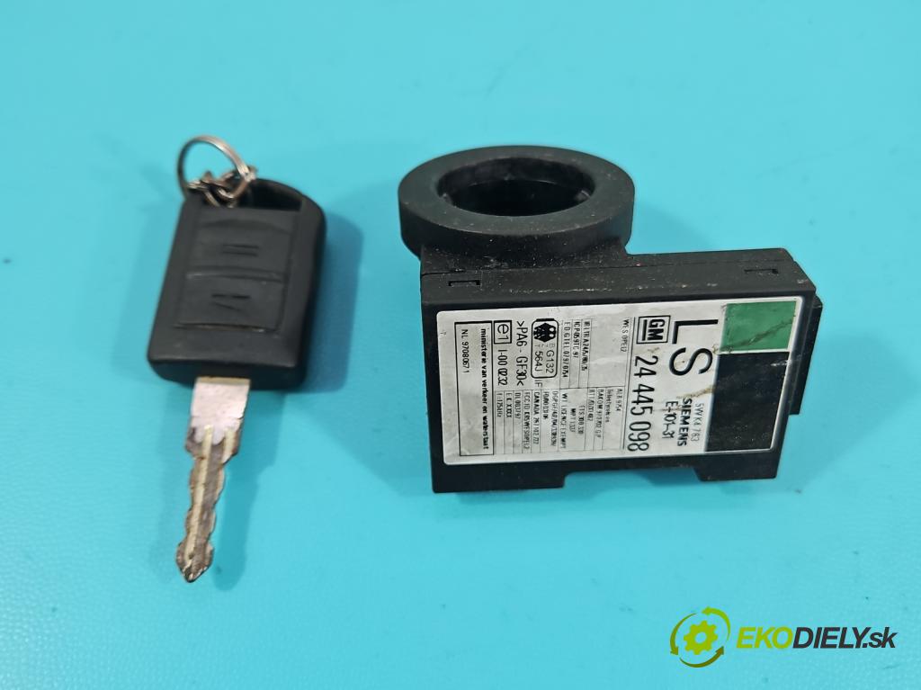 Opel Corsa C 2000-2006 1.7 dti 75 HP manual 55 kW 1686 cm3 5- riadiaca jednotka motora 09389429