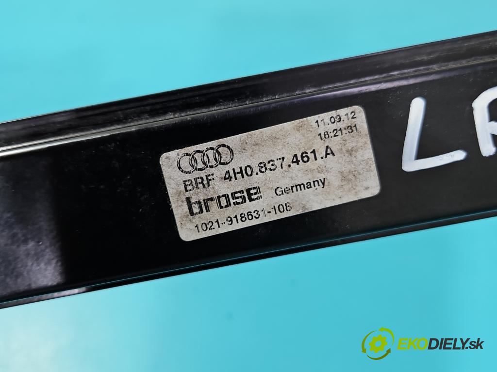 Audi A8 D4 2009-2017 3.0 TFSI automatic 213 kW 2995 cm3 4- mechanismus stahování přední levý 4H0837461A