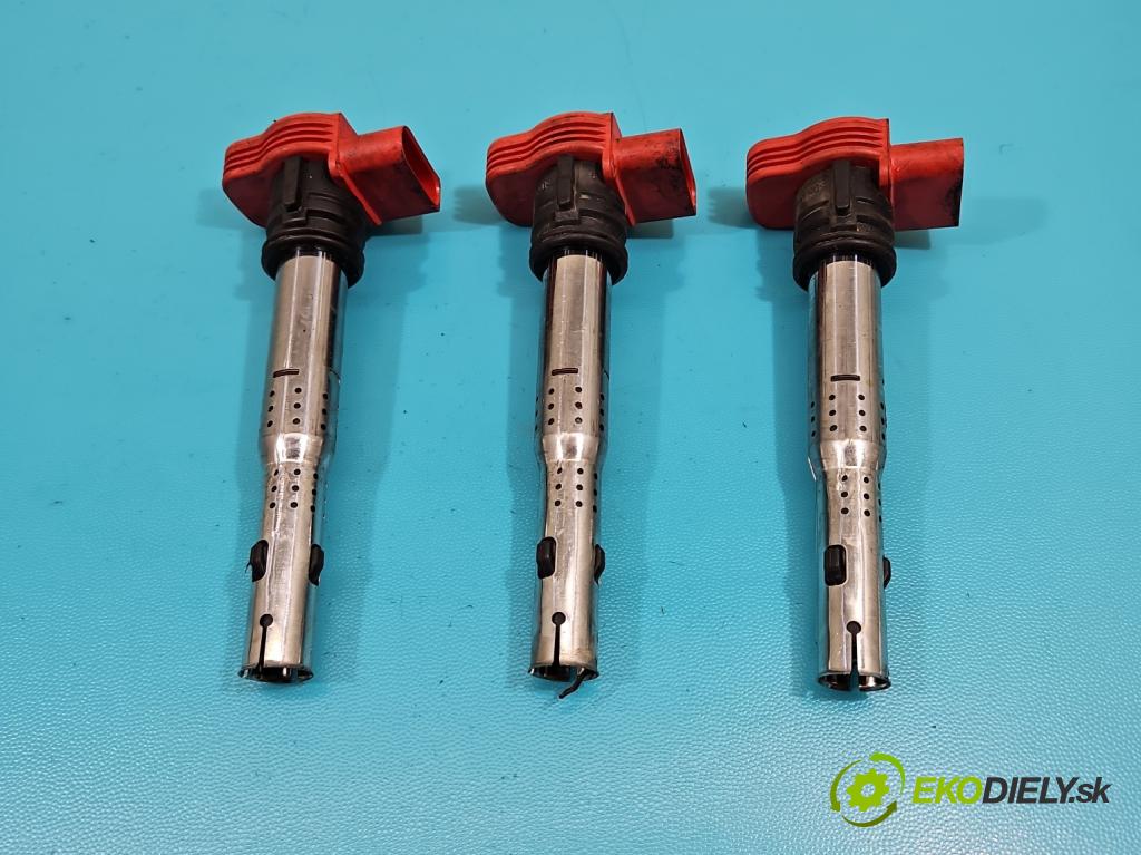 Audi A8 D4 2009-2017 3.0 TFSI automatic 213 kW 2995 cm3 4- cievka zapaľovacia 06E905115E (Zapaľovacie cievky, moduly)