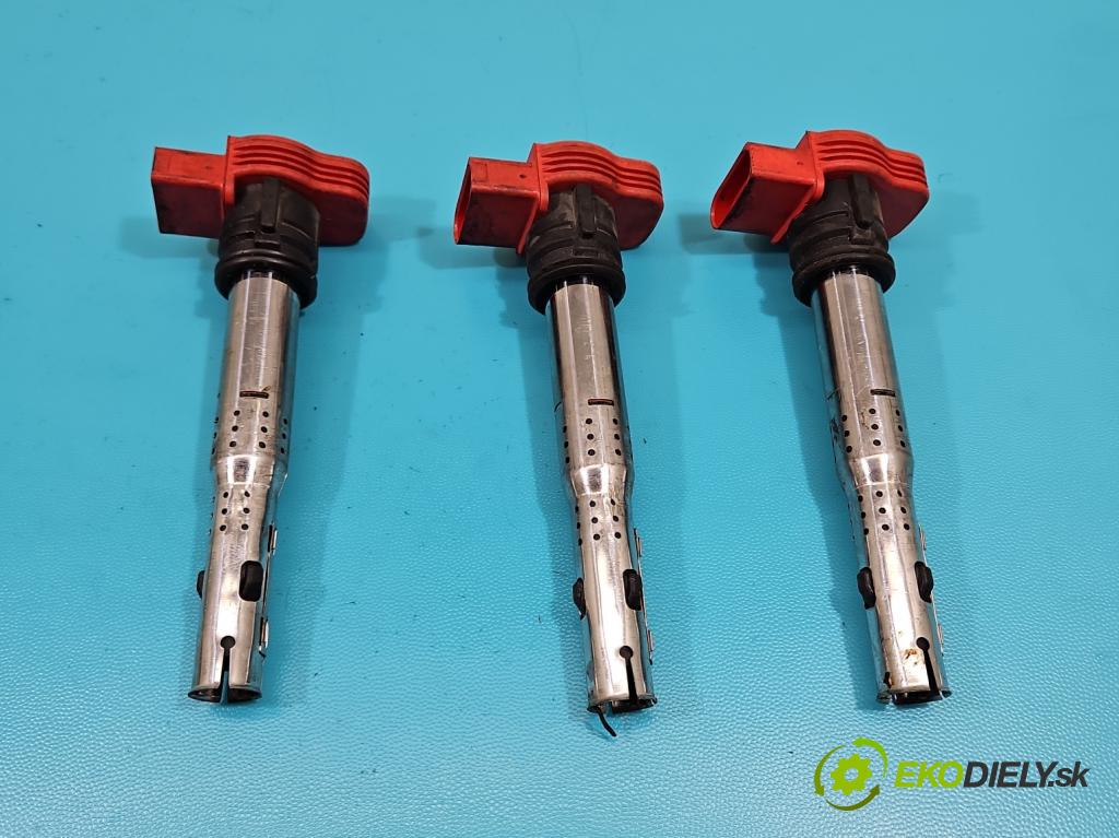 Audi A8 D4 2009-2017 3.0 TFSI automatic 213 kW 2995 cm3 4- cievka zapaľovacia 06E905115E (Zapaľovacie cievky, moduly)