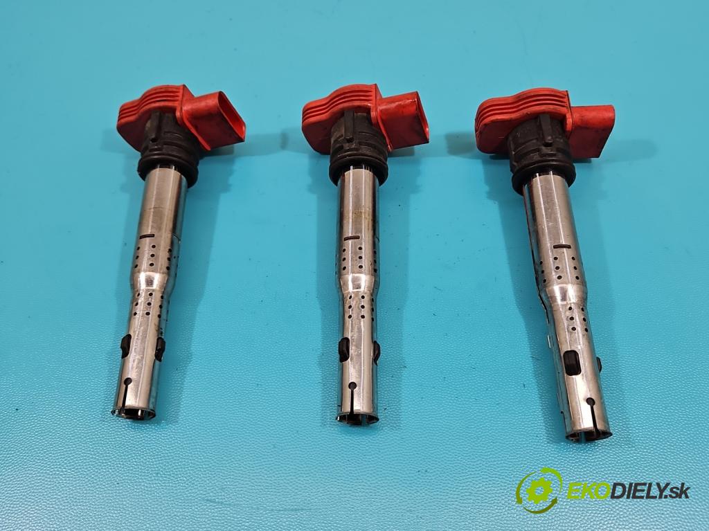 Audi A8 D4 2009-2017 3.0 TFSI automatic 213 kW 2995 cm3 4- cievka zapaľovacia 06E905115E (Zapaľovacie cievky, moduly)