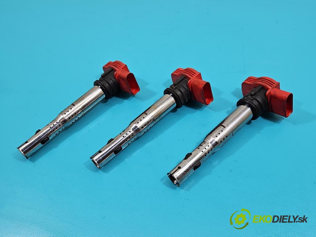 Audi A8 D4 2009-2017 3.0 TFSI automatic 213 kW 2995 cm3 4- cievka zapaľovacia 06E905115E (Zapaľovacie cievky, moduly)