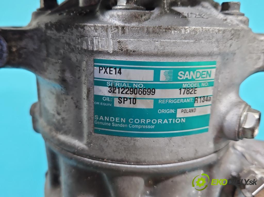 Vw Golf plus 2.0 tdi 110 HP manual 81 kW 1968 cm3 5- Kompresor: klimatizácie 8FK351135-421 (Kompresory klimatizácie)