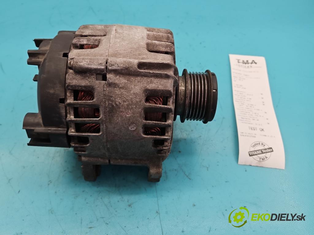 Vw Golf plus 2.0 tdi 110 HP manual 81 kW 1968 cm3 5- Alternator 03L903023F (Alternátory)