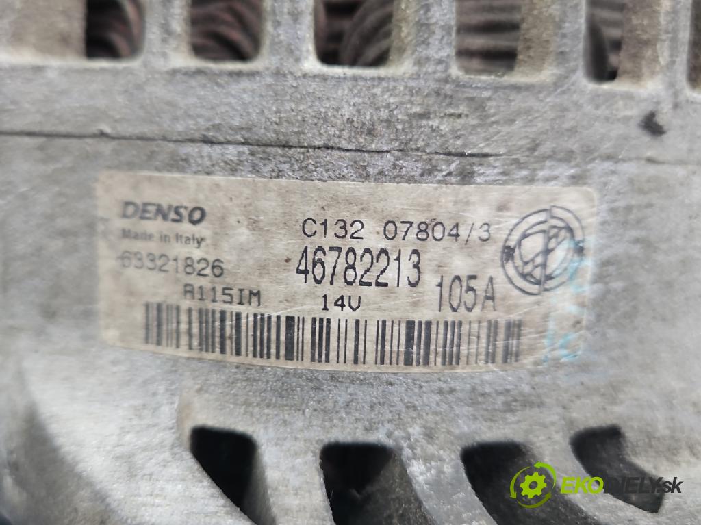 Alfa romeo Gt 1.9 jtd 150 HP manual 110 kW 1910 cm3 3- Alternator 46782213 (Alternátory)