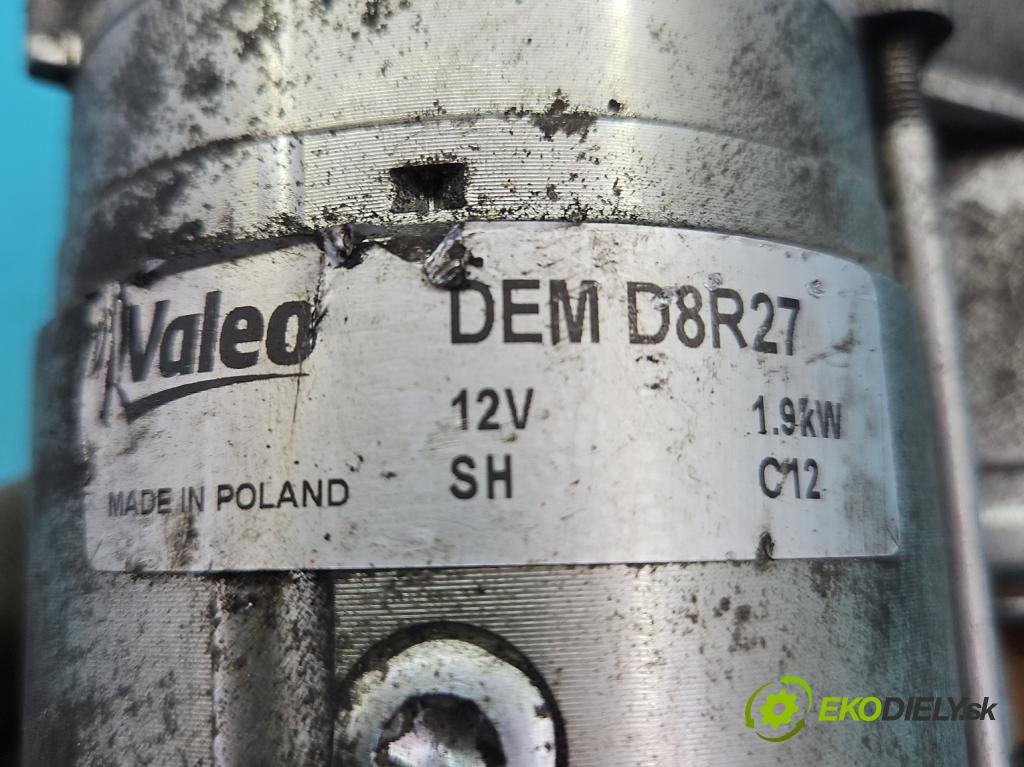 Citroen C4 Grand picasso I 2006-2013 2.0 HDi 136 HP automatic 100 kW 1997 cm3 5- štartér D8R27 (Štartéry)