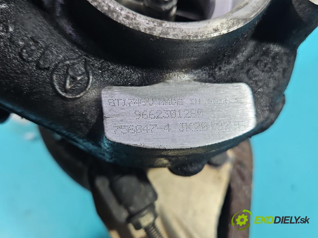 Citroen C4 Grand picasso I 2006-2013 2.0 HDi 136hp automatic 100 kW 1997 cm3 5- Turbodmychadlo 756047-4 (Turbodúchadla (kompletní))