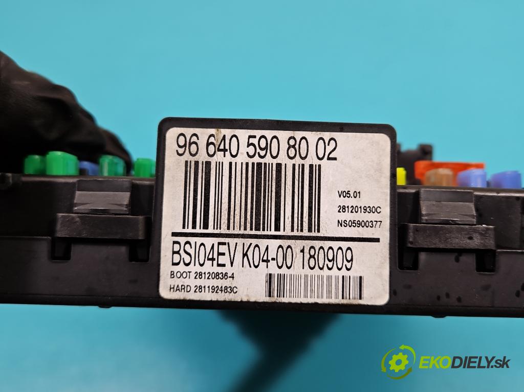 Citroen C4 Grand picasso I 2006-2013 2.0 HDi 136 HP automatic 100 kW 1997 cm3 5- riadiaca jednotka motora 9666095880