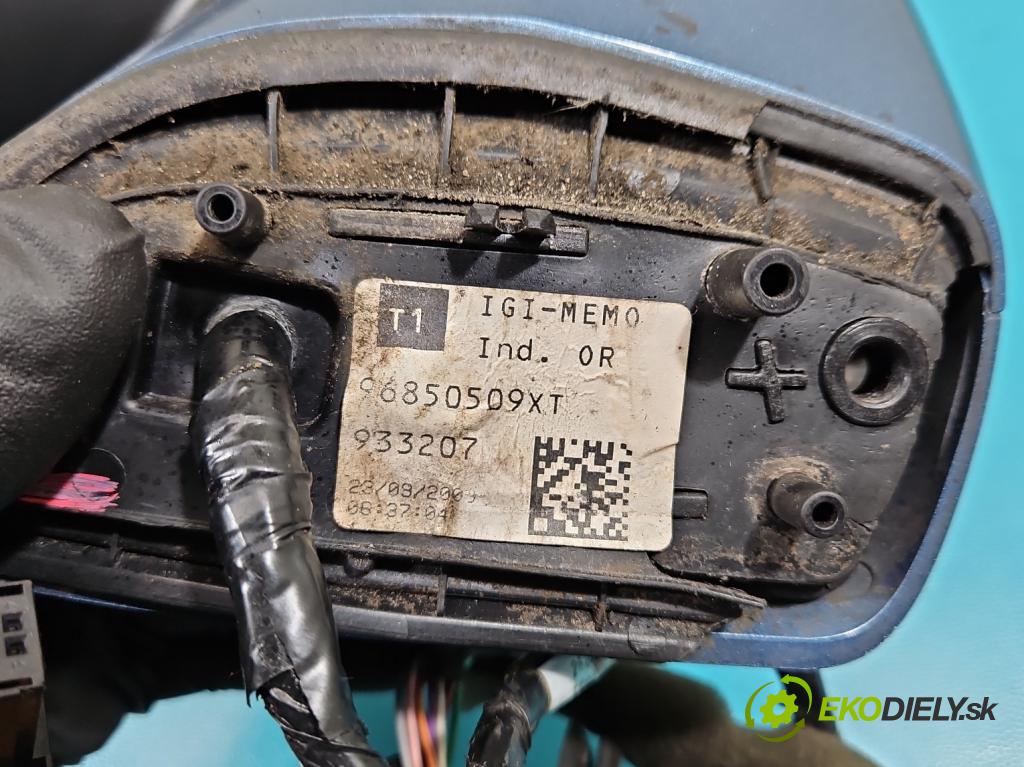 Citroen C4 Grand picasso I 2006-2013 2.0 HDi 136hp automatic 100 kW 1997 cm3 5- zpětné zrcátko levé 96850509XT (Ostatné)