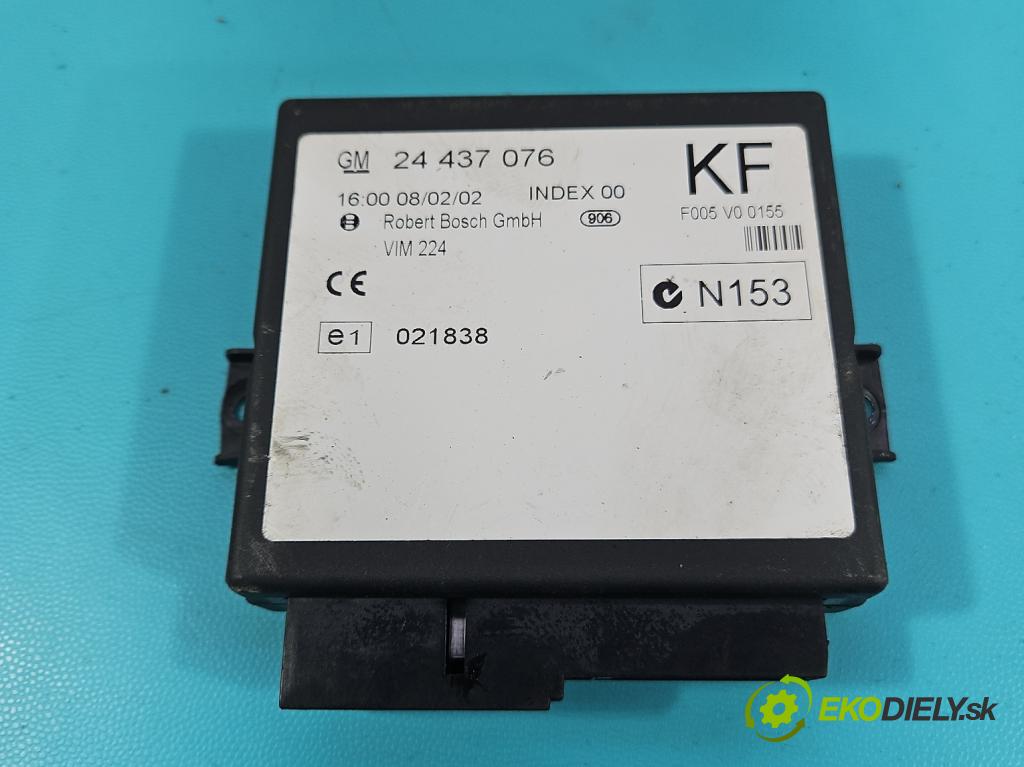 Opel Zafira A 1999-2005 1.8 16V 125 HP manual 92 kW 1796 cm3 5- riadiaca jednotka motora 09158726
