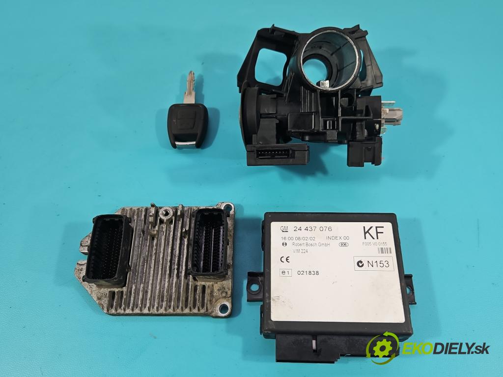 Opel Zafira A 1999-2005 1.8 16V 125 HP manual 92 kW 1796 cm3 5- riadiaca jednotka motora 09158726