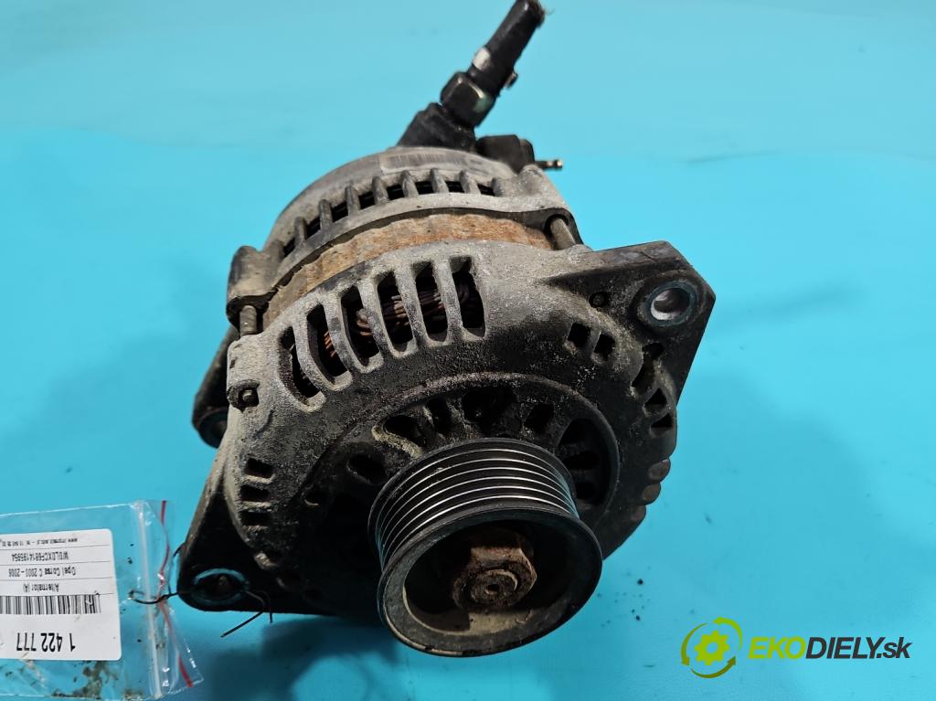 Opel Corsa C 2000-2006 1.7 dti 75 HP manual 55 kW 1686 cm3 5- Alternator  (Alternátory)