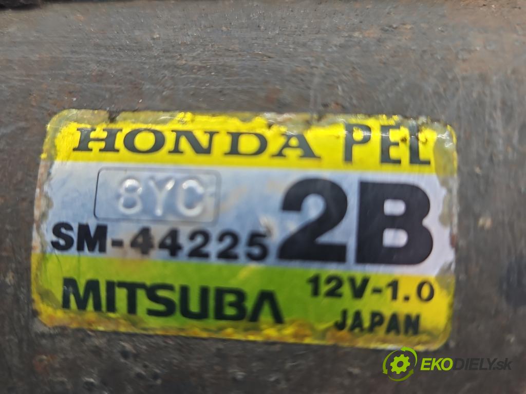 Honda HR-V I 1999-2006 1.6 16v 105 HP manual 77 kW 1590 cm3 3- štartér SM-442252B (Štartéry)
