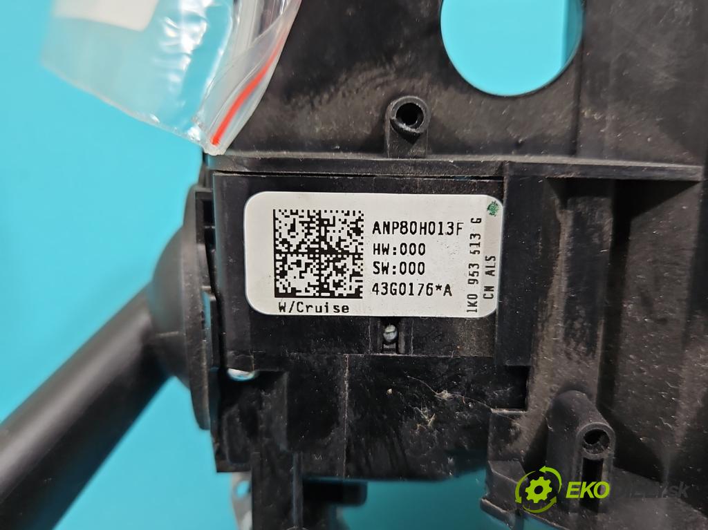 Seat Altea 1.4 tsi 125 HP manual 92 kW 1390 cm3 5- prepínač komplex: 1K0953513G (Prepínacie páčky pod volantom)