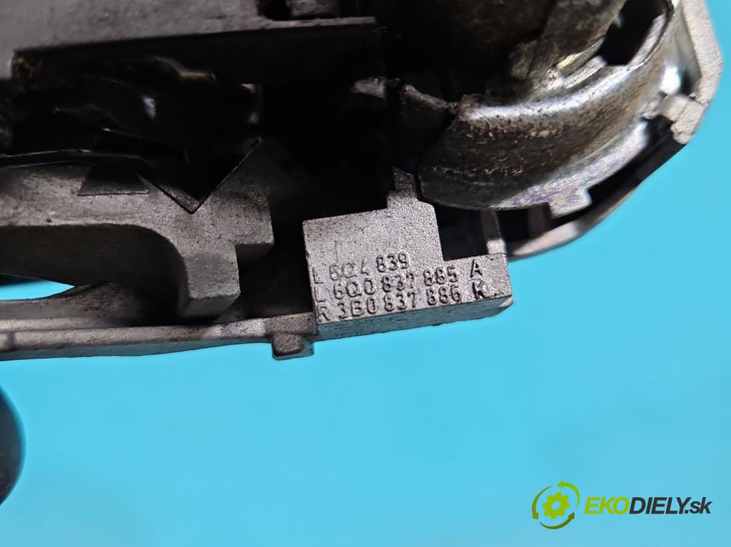 Seat Altea 1.4 tsi 125 HP manual 92 kW 1390 cm3 5- rukoväť predné ľavé mimo: 6Q0837885 (Vonkajšie predné ľavé)