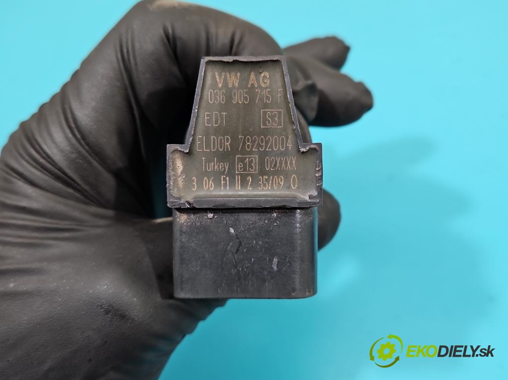 Seat Altea 1.4 tsi 125 HP manual 92 kW 1390 cm3 5- cievka zapaľovacia 036905715F (Zapaľovacie cievky, moduly)