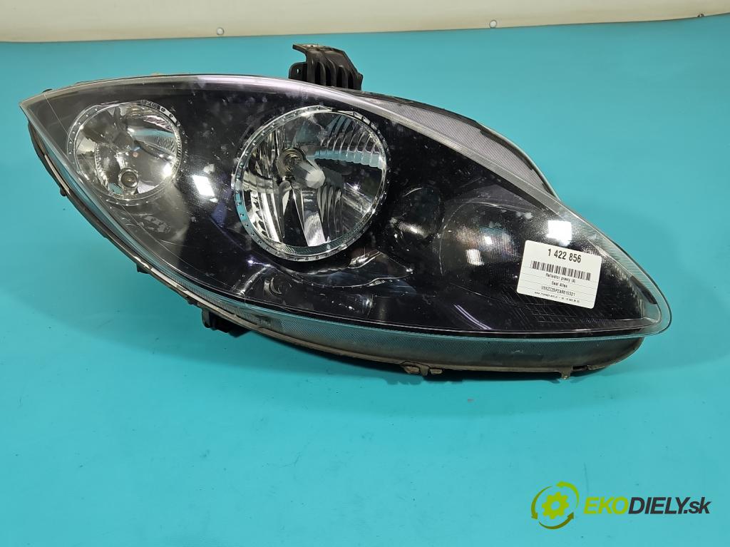 Seat Altea 1.4 tsi 125 HP manual 92 kW 1390 cm3 5- Reflektor: pravý 5P1941034A (Pravé)