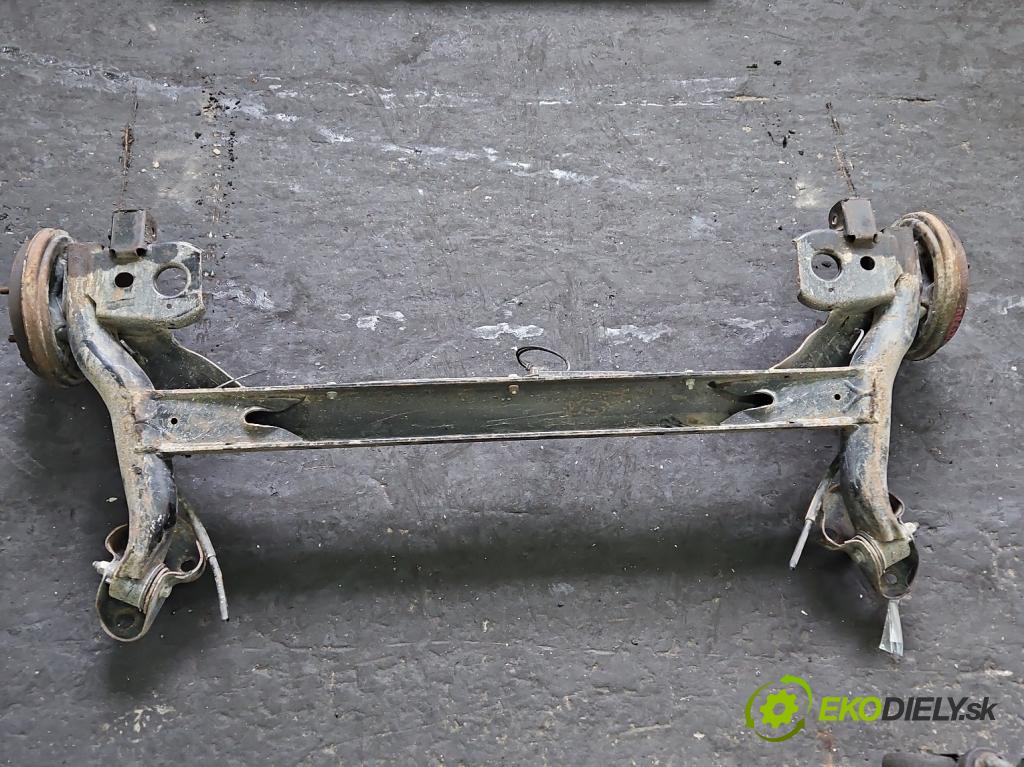 Ford Fiesta Mk6 2002-2008 1.4 16V 80 hp manual 59 kW 1388 cm3 3- zadní výztuha  (Výztuhy zadní)