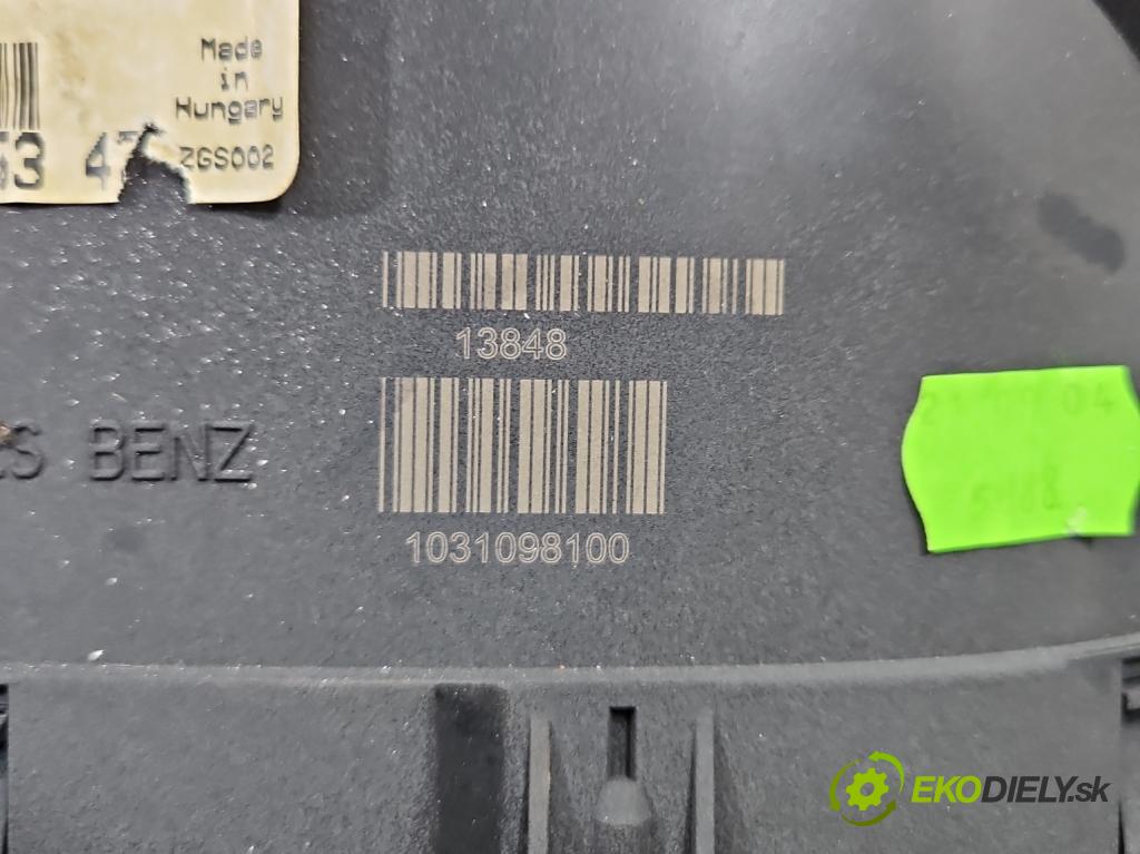Mercedes A W169 2004-2012 2.0 cdi 109 HP manual 80 kW 1992 cm3 5- prístrojovka/ budíky 0263643153 (Prístrojové dosky, displeje)