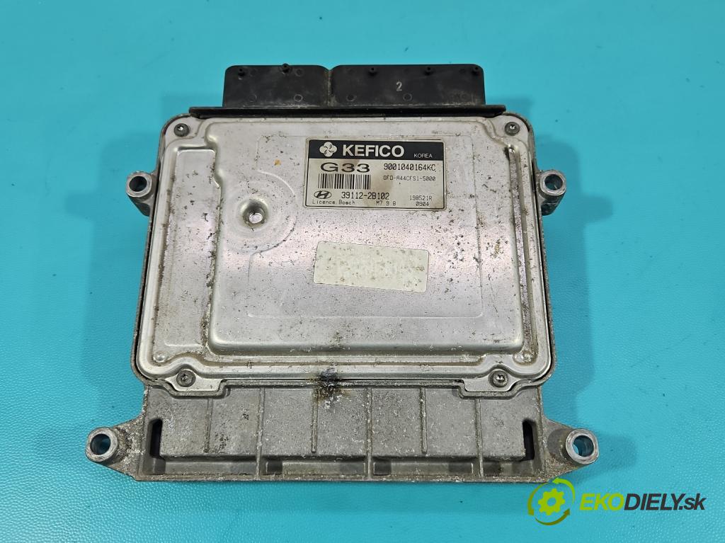 Hyundai I30 I 2007-2012 1.4 16v (G4FA) 109 HP manual 80,2 kW 1396 cm3 5- riadiaca jednotka motora 39112-2B102