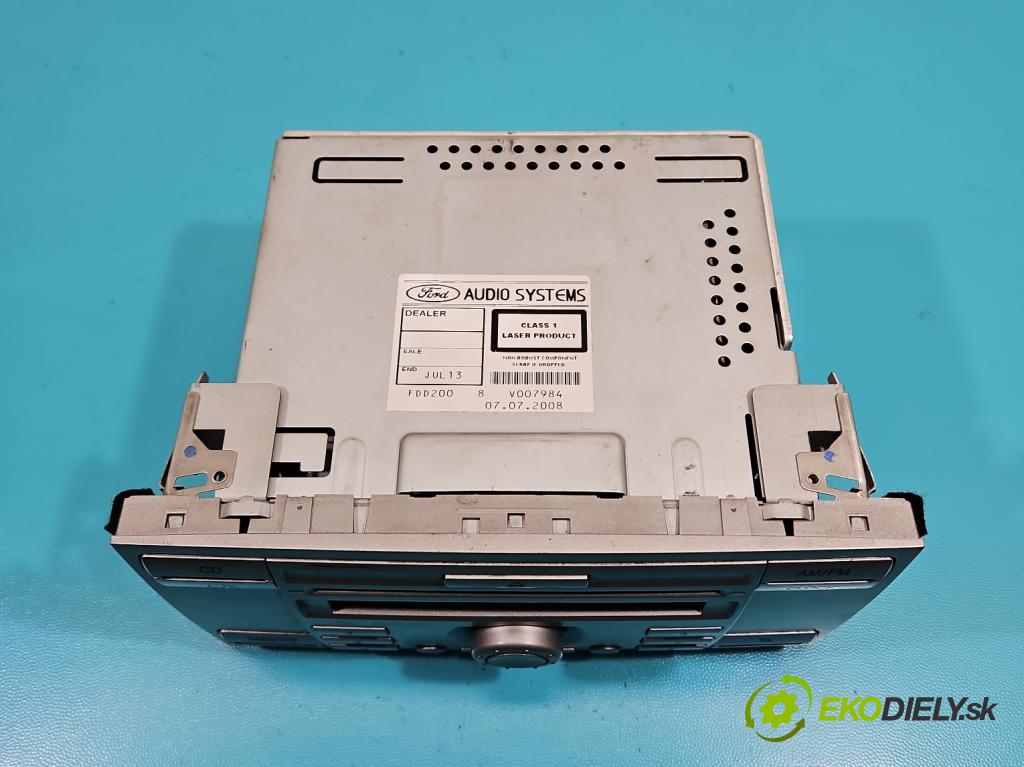 Ford Kuga Mk1 2008-2013 2.0 TDCi 136 HP manual 100 kW 1997 cm3 5- Radio originál 8V4T-18C815-AC