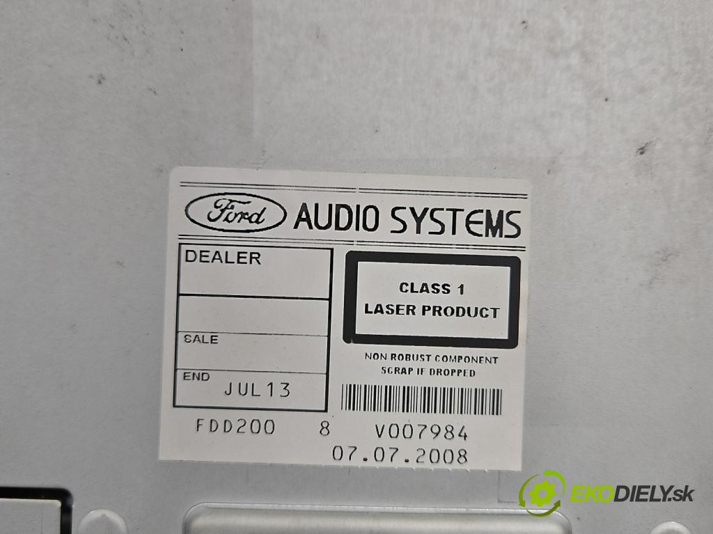 Ford Kuga Mk1 2008-2013 2.0 TDCi 136 HP manual 100 kW 1997 cm3 5- Radio originál 8V4T-18C815-AC