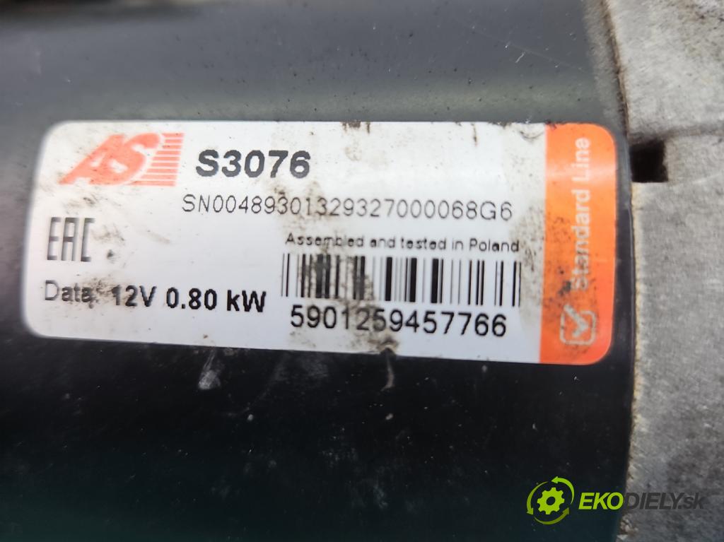 Hyundai I30 I 2007-2012 1.4 16v (G4FA) 109 HP manual 80,2 kW 1396 cm3 5- štartér S3076 (Štartéry)