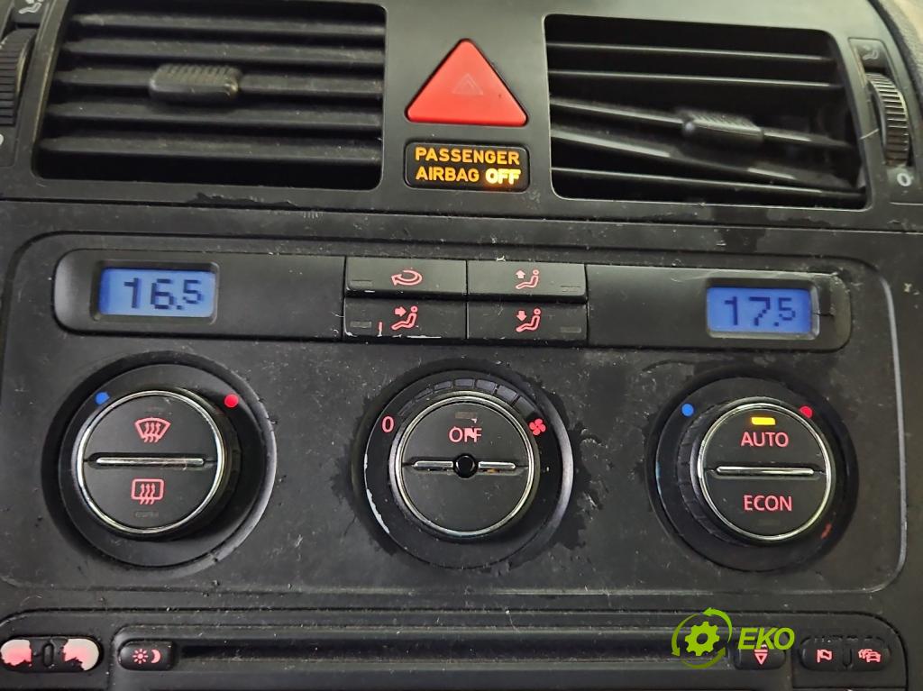 Vw Touran I 2003-2015 1.6 fsi 116 HP manual 85 kW 1598 cm3 5- panel kúrenia 