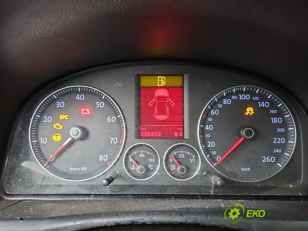 Vw Touran I 2003-2015 1.6 fsi 116 HP manual 85 kW 1598 cm3 5- prístrojovka/ budíky 1T0920870F (Prístrojové dosky, displeje)