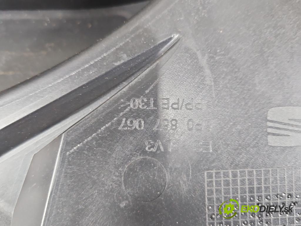 Seat Altea 1.4 tsi 125 HP manual 92 kW 1390 cm3 5- kokpit,pristrojová doska rozdeľovacia