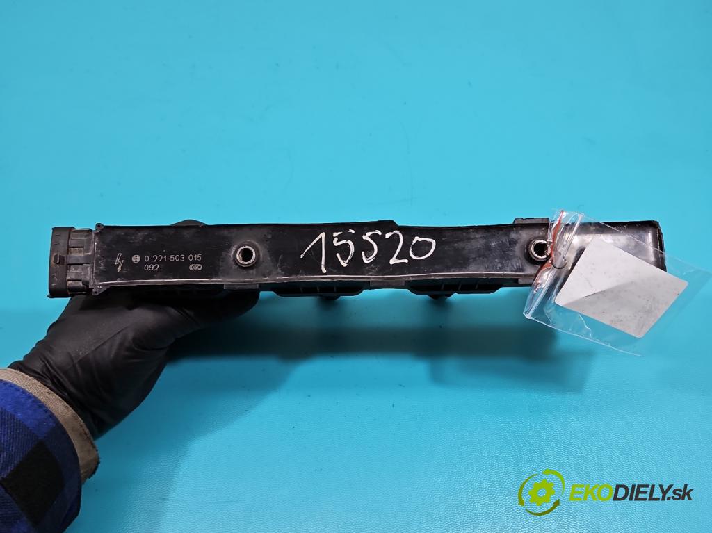 Opel Agila A 2000-2007 1.2 16V 75 HP manual 55 kW 1199 cm3 5- cievka zapaľovacia 0221503015 (Zapaľovacia cievka)