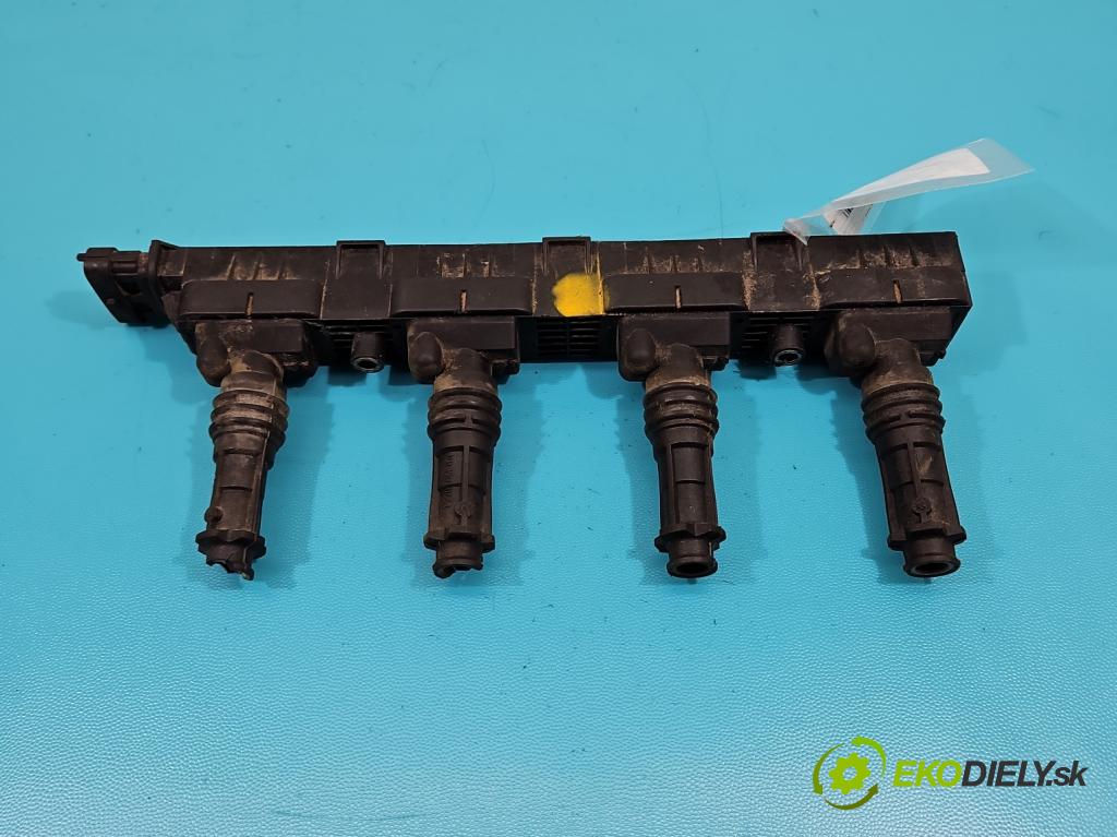 Opel Agila A 2000-2007 1.2 16V 75 HP manual 55 kW 1199 cm3 5- cievka zapaľovacia 0221503015 (Zapaľovacia cievka)