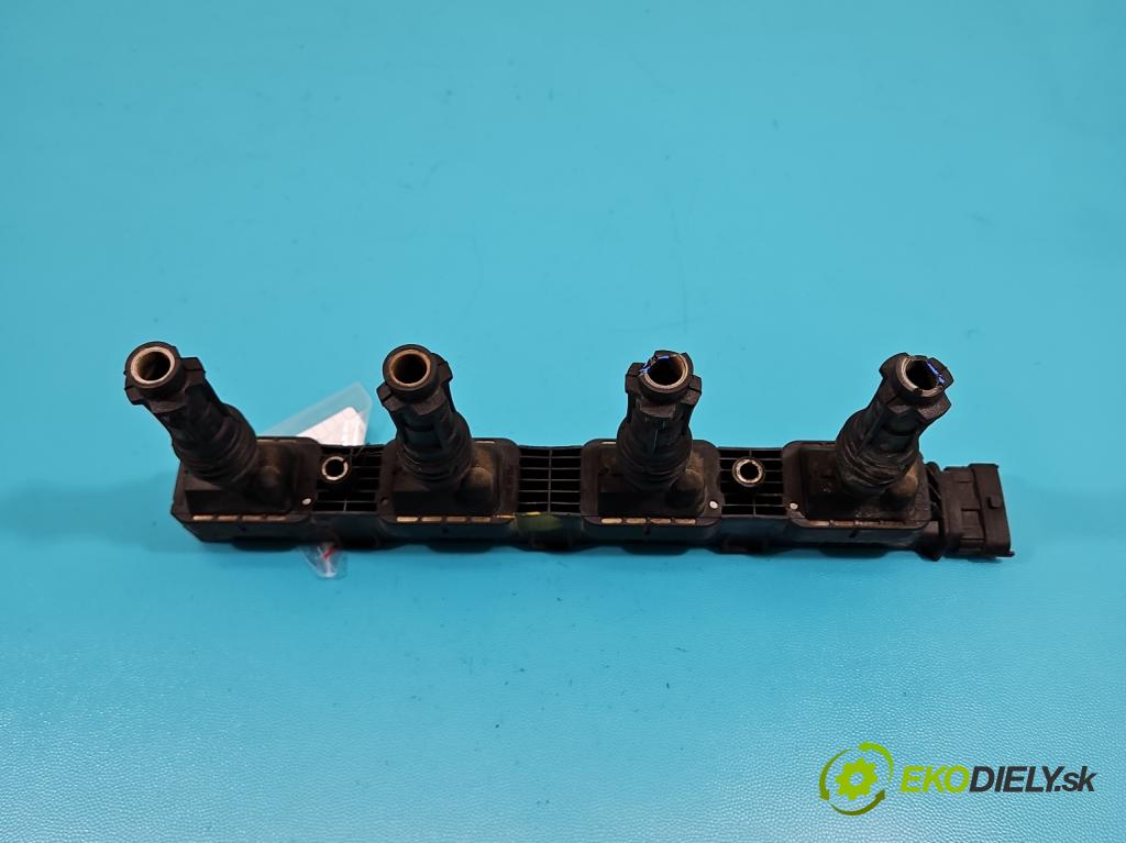 Opel Agila A 2000-2007 1.2 16V 75 HP manual 55 kW 1199 cm3 5- cievka zapaľovacia 0221503015 (Zapaľovacia cievka)