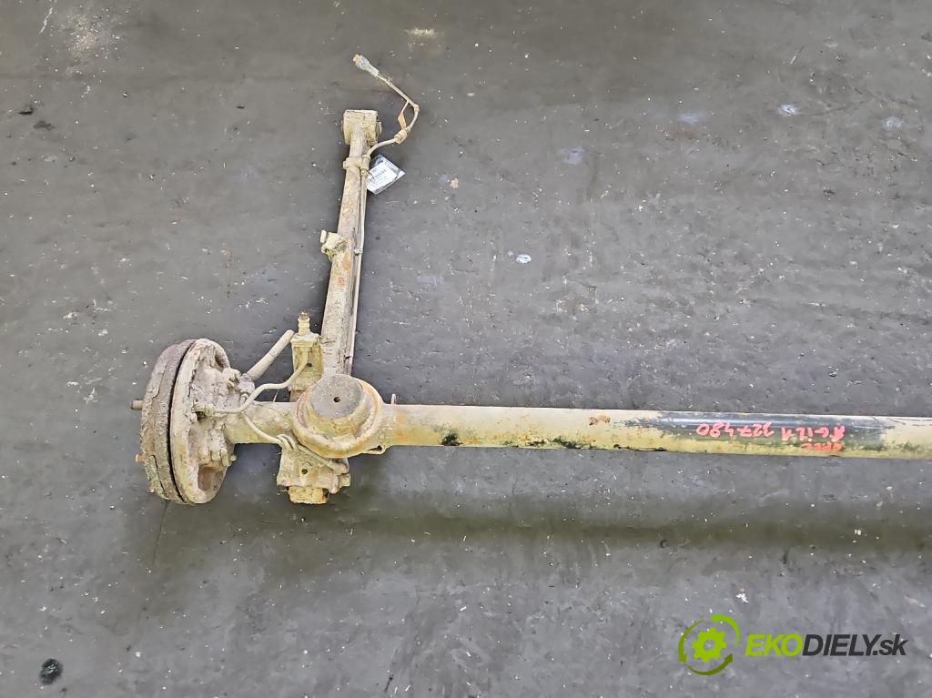 Opel Agila A 2000-2007 1.2 16V 75 hp manual 55 kW 1199 cm3 5- zadní výztuha  (Výztuhy zadní)