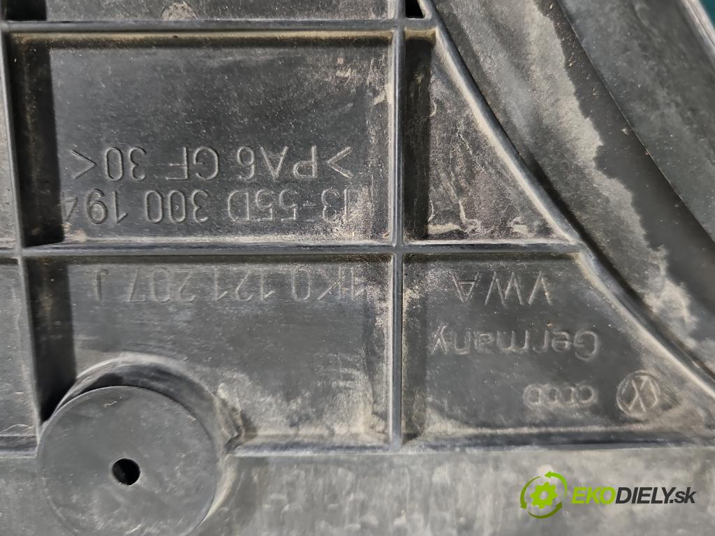 Vw Touran I 2003-2015 1.6 fsi 116 HP manual 85 kW 1598 cm3 5- Ventilátor chladiča 1K0121207J