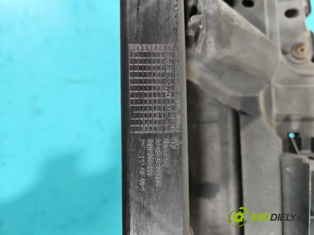 Vw Touran I 2003-2015 1.6 fsi 116 hp manual 85 kW 1598 cm3 5- stěna přední 1T0805588 (Výztuhy přední)