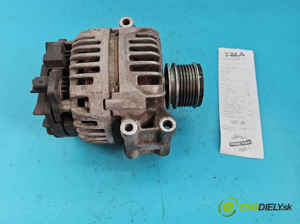 Renault Scenic I 1996-2003 1.6 16V 107 HP manual 79 kW 1598 cm3 5- Alternator 0124415014 (Alternátory)