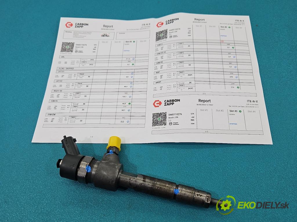 Opel Astra III 2004-2014 1.9 cdti 101 HP manual 74 kW 1910 cm3 5- vstrek 0445110276 (Vstrekovač paliva)