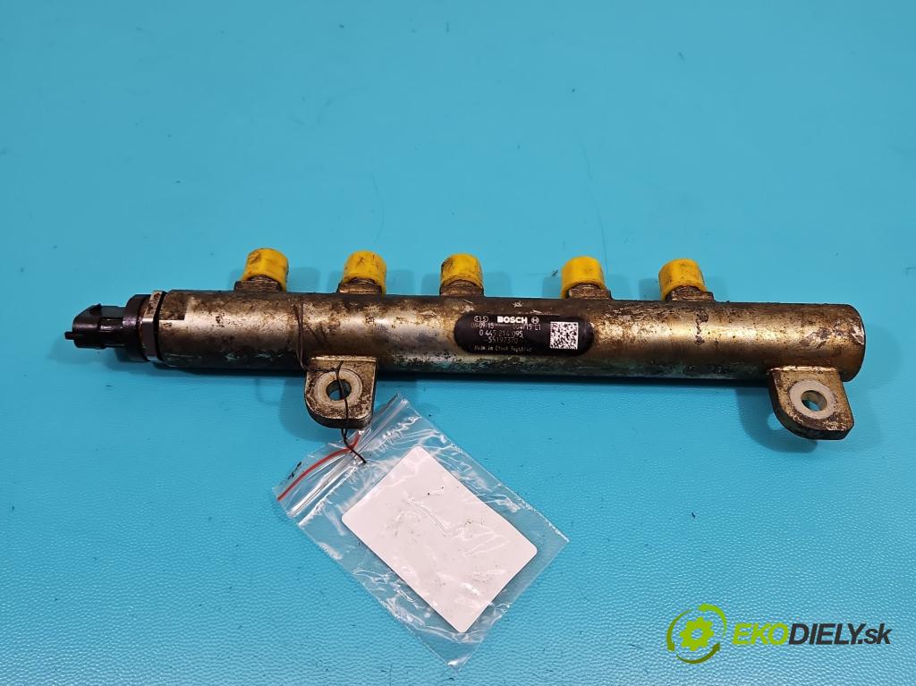 Opel Astra III 2004-2014 1.9 cdti 101 HP manual 74 kW 1910 cm3 5- lišta vstrekovacia 0445214095 (Vstrekovacia lišta)