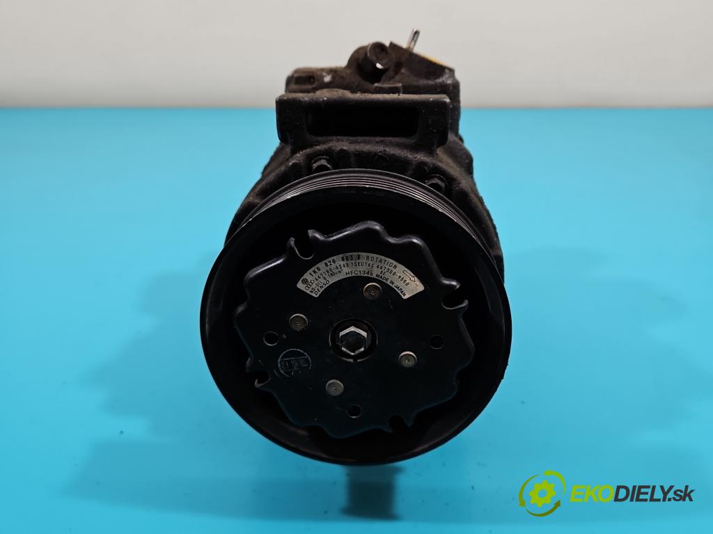 Vw Touran I 2003-2015 1.6 fsi 116 HP manual 85 kW 1598 cm3 5- Kompresor: klimatizácie 1K0820803F (Kompresory klimatizácie)