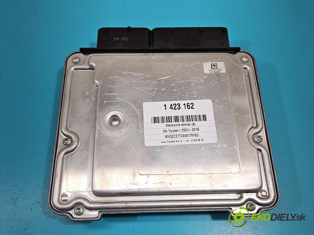 Vw Touran I 2003-2015 1.6 fsi 116 HP manual 85 kW 1598 cm3 5- riadiaca jednotka motora 0261S02091