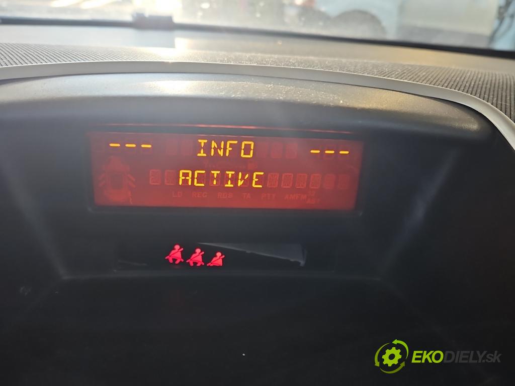 Peugeot 207 1.4 16v 95 HP manual 70 kW 1397 cm3 3- Zobrazit: 9664483980 (Prístrojové dosky, displeje)